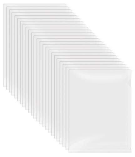Better Office Products Dokumententaschen, 50 Stück, transparent, Briefgröße, 22,9 x 29,2 cm, 50 Stück von Better Office Products