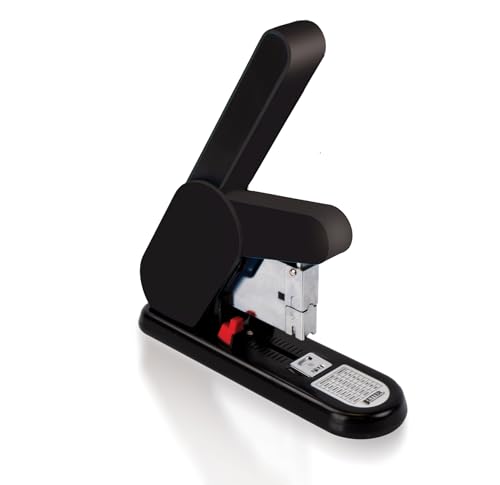 Better Office Products Robuster moderner Hefter, müheloser Hebel, 190 Blatt Kapazität, 2.000 robuste Heftklammern im Lieferumfang enthalten, Schreibtischhefter, großer kommerzieller Bürohefter Better Office Products Robuster moderner Hefter, müheloser Hebel, 190 Blatt Kapazität, 2.000 robuste Heftklammern im Lieferumfang enthalten, Schreibtischhefter, großer kommerzieller Bürohefter von Better Office Products