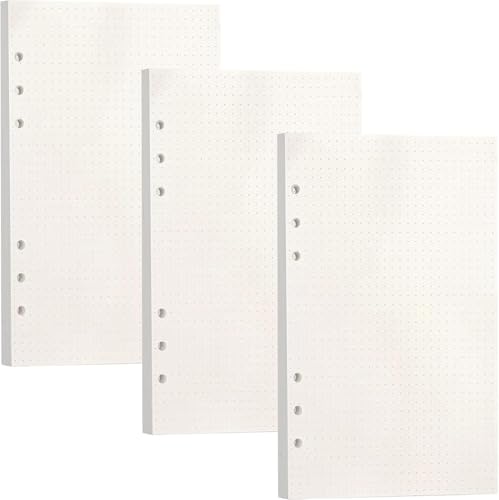 135 Blätter A5 Nachfüllpapier Liniert, BetterJonny Nachfüllbare Refill Paper Nachfülleinlagen 6 Löcher Nachfüllbare Notizpapier A5 Ringbuch Nachfüllbar Papier für Notizbuch Tagbuch Malerei, Punkt 135 Blätter A5 Nachfüllpapier Liniert, BetterJonny Nachfüllbare Refill Paper Nachfülleinlagen 6 Löcher Nachfüllbare Notizpapier A5 Ringbuch Nachfüllbar Papier für Notizbuch Tagbuch Malerei, Punkt von BetterJonny