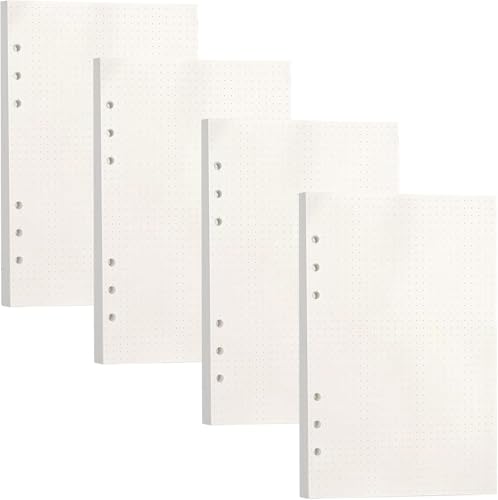 180 Blätter A6 Nachfüllpapier Liniert, BetterJonny Nachfüllbare Refill Paper Nachfülleinlagen 6 Löcher Nachfüllbare Notizpapier A6 Ringbuch Nachfüllbar Papier für Notizbuch Tagbuch Malerei, Punkt 180 Blätter A6 Nachfüllpapier Liniert, BetterJonny Nachfüllbare Refill Paper Nachfülleinlagen 6 Löcher Nachfüllbare Notizpapier A6 Ringbuch Nachfüllbar Papier für Notizbuch Tagbuch Malerei, Punkt von BetterJonny