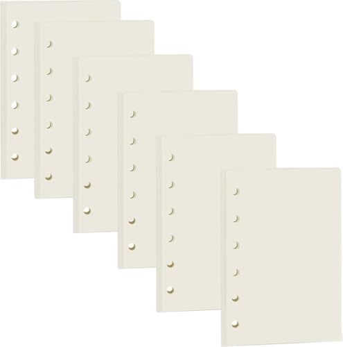 270 Blätter A7 Nachfüllpapier Liniert, BetterJonny Nachfüllbare Refill Paper Nachfülleinlagen 6 Löcher Nachfüllbare Notizpapier A7 Ringbuch Nachfüllbar Papier für Notizbuch Tagbuch Malerei,Blank 270 Blätter A7 Nachfüllpapier Liniert, BetterJonny Nachfüllbare Refill Paper Nachfülleinlagen 6 Löcher Nachfüllbare Notizpapier A7 Ringbuch Nachfüllbar Papier für Notizbuch Tagbuch Malerei,Blank von BetterJonny