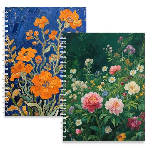 2Pcs Aufkleber-Sammelalbum, BetterJonny Leer Sticker Sammelalbum A5 Leeres Stickeralbum Wiederverwendbares Aufkleberbuch zum Sammeln von Stickern für Kinder und Erwachsene, 64 Blätter/128 Seiten(J) von BetterJonny