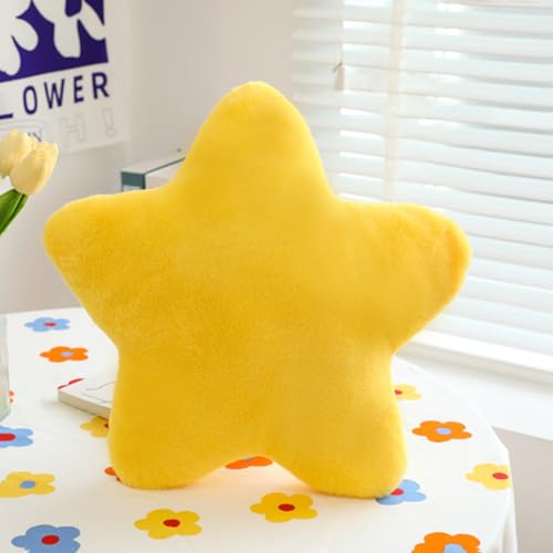 Bettschlange Kuschelkissen Kinder, Stern Kinderkissen, Weiche Flauschige Sternenkissen, Kissen Kinderzimmer Sternform Dekokissen für Mädchen & Jungen Zuhause Schlafzimmer,Gelb,60x60cm Bettschlange Kuschelkissen Kinder, Stern Kinderkissen, Weiche Flauschige Sternenkissen, Kissen Kinderzimmer Sternform Dekokissen für Mädchen & Jungen Zuhause Schlafzimmer,Gelb,60x60cm von Bettschlange