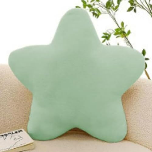 Bettschlange Kuschelkissen Kinder, Stern Kinderkissen, Weiche Flauschige Sternenkissen, Kissen Kinderzimmer Sternform Dekokissen für Mädchen & Jungen Zuhause Schlafzimmer,Hellgrün,30x30cm Bettschlange Kuschelkissen Kinder, Stern Kinderkissen, Weiche Flauschige Sternenkissen, Kissen Kinderzimmer Sternform Dekokissen für Mädchen & Jungen Zuhause Schlafzimmer,Hellgrün,30x30cm von Bettschlange