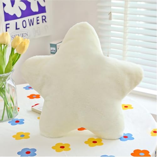 Bettschlange Kuschelkissen Kinder, Stern Kinderkissen, Weiche Flauschige Sternenkissen, Kissen Kinderzimmer Sternform Dekokissen für Mädchen & Jungen Zuhause Schlafzimmer,Weiß,40x40cm Bettschlange Kuschelkissen Kinder, Stern Kinderkissen, Weiche Flauschige Sternenkissen, Kissen Kinderzimmer Sternform Dekokissen für Mädchen & Jungen Zuhause Schlafzimmer,Weiß,40x40cm von Bettschlange