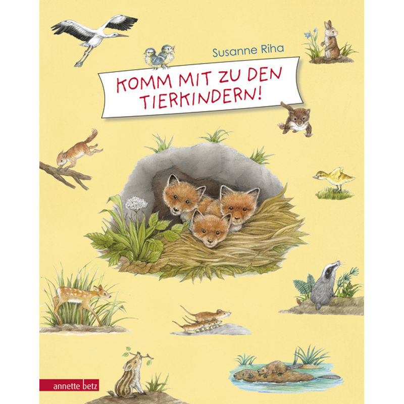 Komm Mit Zu Den Tierkindern! - Susanne Riha, Gebunden von Betz, Wien