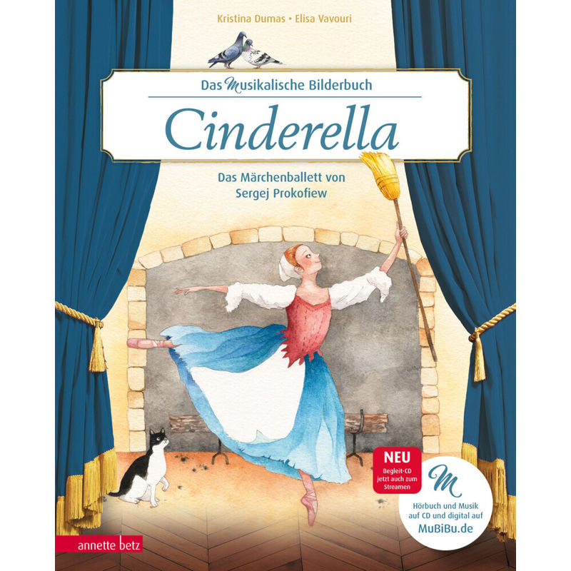 Cinderella (Das Musikalische Bilderbuch Mit Cd Im Buch Und Zum Streamen) - Kristina Dumas, Gebunden von Betz, Wien