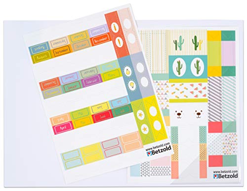 Betzold - Index-Sticker für Kalender und Planer - Schulplaner Lehrerkalender Betzold - Index-Sticker für Kalender und Planer - Schulplaner Lehrerkalender von Betzold