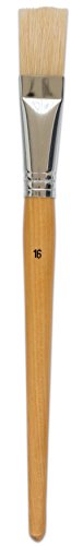 Betzold - Borstenpinsel-Set - 10 Malpinsel mit kurzem Stiel - Verschiedene Größen - Naturhaar-Pinsel von Betzold