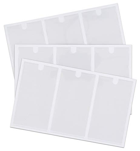 Betzold - Selbstklebetasche inkl. Einsteckschilder, 55x102mm Betzold - Selbstklebetasche inkl. Einsteckschilder, 55x102mm von Betzold
