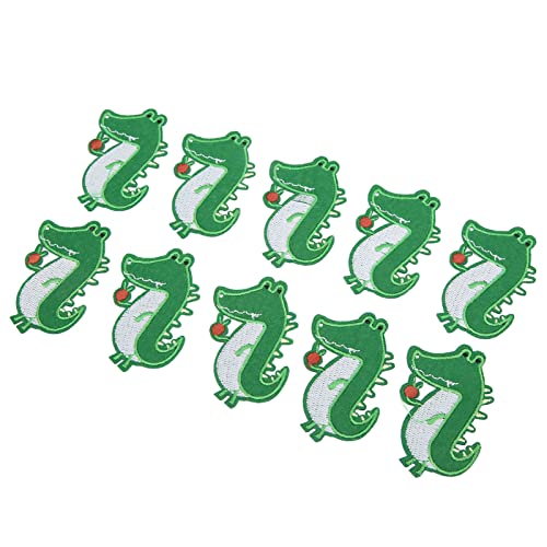 10pcs Eisen auf Flecken, süßes Tiermuster bestickter Patch für Kleidung Rucksack Hatjeans von Beufee