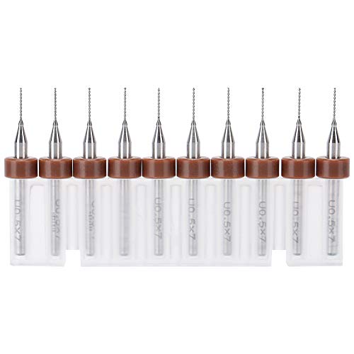 10pcs Mini -Bohrer -Bits Set, 0,5 mm Mikrobohrer Bit -Set -Präzisions -Rotary -Werkzeuge für Schmuckbeobachtung Holz 10pcs Mini -Bohrer -Bits Set, 0,5 mm Mikrobohrer Bit -Set -Präzisions -Rotary -Werkzeuge für Schmuckbeobachtung Holz von Beufee