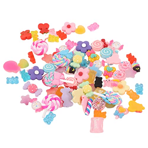 160pcs Slime Charms, niedliche gefälschte Flachback Candy Slime Charms Bulk DIY Craft Making Making Making Kit für DIY -Basteldekorationen und Ornament 160pcs Slime Charms, niedliche gefälschte Flachback Candy Slime Charms Bulk DIY Craft Making Making Making Kit für DIY -Basteldekorationen und Ornament von Beufee