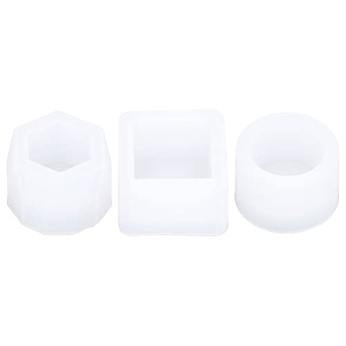3pcs Silikonform, Harzform Kit hoher Transparenzschimmel für Harzseifen Kerzen getrockneter Blütenblatt 3pcs Silikonform, Harzform Kit hoher Transparenzschimmel für Harzseifen Kerzen getrockneter Blütenblatt von Beufee