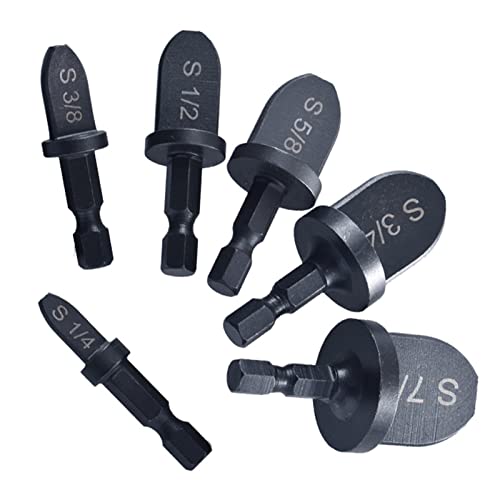 6pcs Klimaanlagen Kupferrohr Expander Schwankungswerkzeug, Carbon -Stahl -Hex -Schaft -Spin -Set mit 1/4 '' 3/8 '' 1/2 '' 5/8 '' 3/4 '' 7/8 'Bits 6pcs Klimaanlagen Kupferrohr Expander Schwankungswerkzeug, Carbon -Stahl -Hex -Schaft -Spin -Set mit 1/4 '' 3/8 '' 1/2 '' 5/8 '' 3/4 '' 7/8 'Bits von Beufee