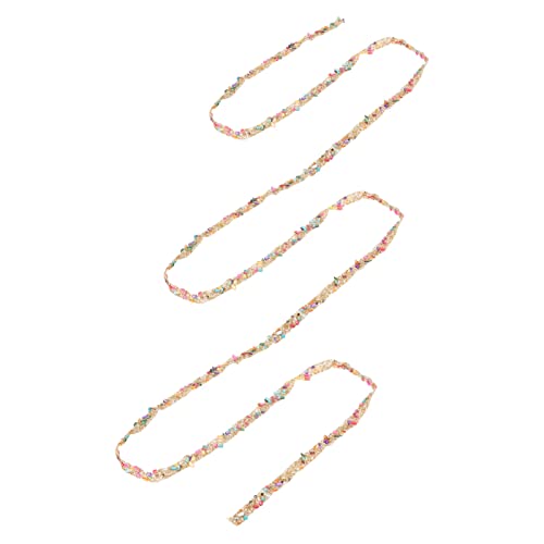 9,8ft Kristall -Strass -Trimm, 1,3 cm Breite farbenfrohe künstliche Diamantanwendungskette für Hochzeitskleiderschuhe Telefondekoration 9,8ft Kristall -Strass -Trimm, 1,3 cm Breite farbenfrohe künstliche Diamantanwendungskette für Hochzeitskleiderschuhe Telefondekoration von Beufee