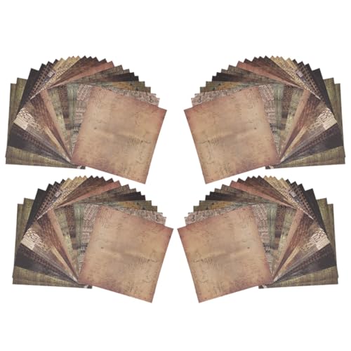 96 Blätter Sammelalbumpapier, Decoupage Paper Bastelpapierpapierstapelvorrat für Planer Journal Supplies 5.9 x 5.9inch 96 Blätter Sammelalbumpapier, Decoupage Paper Bastelpapierpapierstapelvorrat für Planer Journal Supplies 5.9 x 5.9inch von Beufee