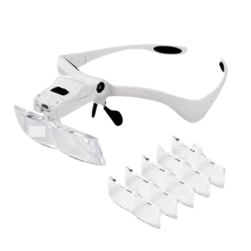 Beufee Headband Magnifier Glasses, Handsfree Head Mount Magnifying Glass for Close Work, Sewing, Crafts,Jewelry Beufee Headband Magnifier Glasses, Handsfree Head Mount Magnifying Glass for Close Work, Sewing, Crafts,Jewelry von Beufee