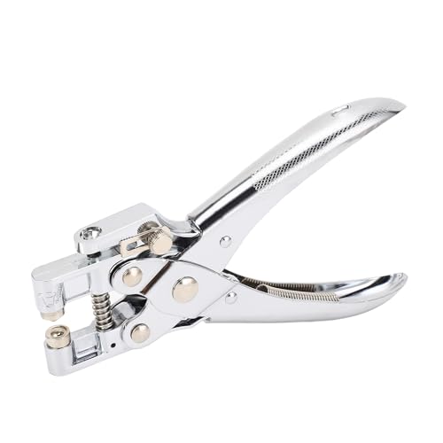 Einloch-Punch, 5mm A4-Papier 30 Blatt Kapazität Loch Puncher Grommet Punch Werkzeug Eyelet Grommet Punch von Beufee