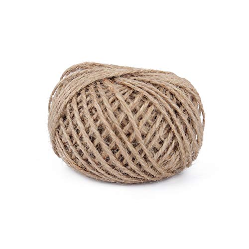 Juteschnur, 30 m, Schnurschnur, Juteschnur, Gartenschnur, Juteseil, Hanfwickel, Schnur, Schnurseil für Bastelarbeiten, Dekoration, Gartenarbeit, Bündeln Juteschnur, 30 m, Schnurschnur, Juteschnur, Gartenschnur, Juteseil, Hanfwickel, Schnur, Schnurseil für Bastelarbeiten, Dekoration, Gartenarbeit, Bündeln von Beufee