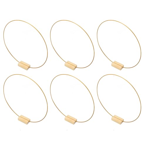 Metallblumen -Herzstück, 15 pcs exquisite goldene Blumenregisch -Herzstück Tischdekoration Metallkranzring mit Holzbasis Metallblumen -Herzstück, 15 pcs exquisite goldene Blumenregisch -Herzstück Tischdekoration Metallkranzring mit Holzbasis von Beufee