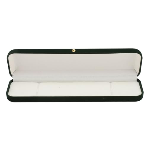 Schmuckschatulle, Samt-Ohrringbox, Organizer, Armbandetui, Halskettenboxen für Schmuck für Hochzeit, Geburtstag, Muttertag, Reisen (Armbandbox) von Beufee