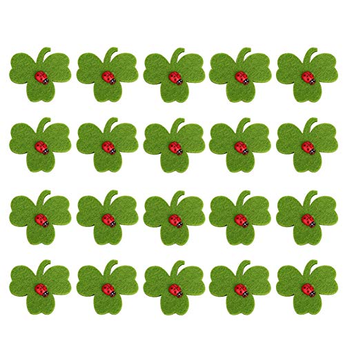 Shamrock -Eisen auf Flecken, 20 Prozent grünes Klee bestickter Patch Stickereien Stoff Aufkleber für Kleidungstaschen Dekor Dekor Shamrock -Eisen auf Flecken, 20 Prozent grünes Klee bestickter Patch Stickereien Stoff Aufkleber für Kleidungstaschen Dekor Dekor von Beufee
