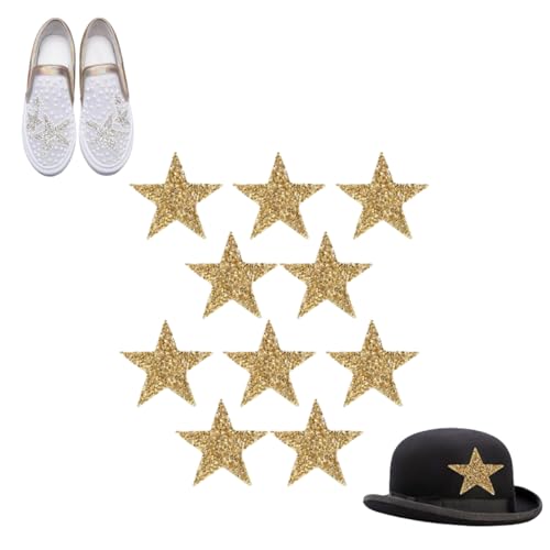 Sternform -Strassflecken, 10pcs 8 cm/3in Heiße Schmelze Klebstoffe Applikationen Kleidung Reparatur Dekoration Flecken Gold Strsestone Stern Applikation für DIY Sternform -Strassflecken, 10pcs 8 cm/3in Heiße Schmelze Klebstoffe Applikationen Kleidung Reparatur Dekoration Flecken Gold Strsestone Stern Applikation für DIY von Beufee
