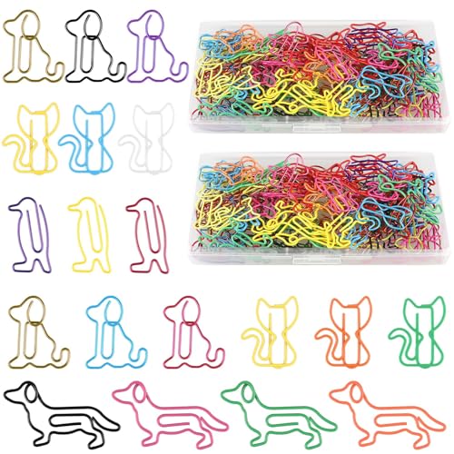 Büroklammern in verschiedenen Farben, für Hunde, Katzen, Hunde, Pinguin, lustige Cartoon-Form, kleine Lesezeichen, Büroklammern, lustiges Bürogeschenk für Studenten, Kinder, Lehrer, Kollegen Büroklammern in verschiedenen Farben, für Hunde, Katzen, Hunde, Pinguin, lustige Cartoon-Form, kleine Lesezeichen, Büroklammern, lustiges Bürogeschenk für Studenten, Kinder, Lehrer, Kollegen von Beupy
