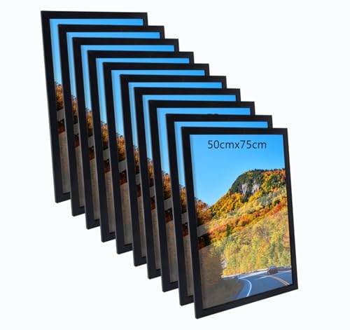 10er Set 50x75cm Bilderrahmen, MDF-Rahmen,Rahmen aus holz,Frame 50x75cm,Wand Bilderrahmen Moderner Fotorahmen,Perfekt zum Verschenken,Schwarz 10er Set 50x75cm Bilderrahmen, MDF-Rahmen,Rahmen aus holz,Frame 50x75cm,Wand Bilderrahmen Moderner Fotorahmen,Perfekt zum Verschenken,Schwarz von Beutrain