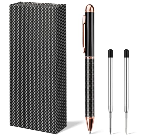 2 Set Kugelschreiber,1 Stück Stift mit 2 Mine,Ballpoint Pen,Ergonomische Schreibstifte Set mit Gold Mantel,Drehkugelschreiber,Schwarze Kugelschreiber mit Blaue Mine 2 Set Kugelschreiber,1 Stück Stift mit 2 Mine,Ballpoint Pen,Ergonomische Schreibstifte Set mit Gold Mantel,Drehkugelschreiber,Schwarze Kugelschreiber mit Blaue Mine von Beutrain