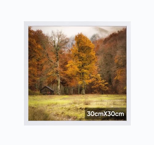 30x30cm Bilderrahmen, MDF-Rahmen,Rahmen aus holz,Frame 30x30cm,Wand Bilderrahmen Moderner Fotorahmen,Perfekt zum Verschenken,Weiß 30x30cm Bilderrahmen, MDF-Rahmen,Rahmen aus holz,Frame 30x30cm,Wand Bilderrahmen Moderner Fotorahmen,Perfekt zum Verschenken,Weiß von Beutrain