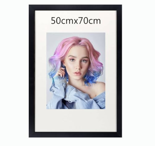 50x70cm Bilderrahmen, MDF-Rahmen,Rahmen aus holz,Frame 50x70cm,Wand Bilderrahmen Moderner Fotorahmen,Perfekt zum Verschenken,Schwarz 50x70cm Bilderrahmen, MDF-Rahmen,Rahmen aus holz,Frame 50x70cm,Wand Bilderrahmen Moderner Fotorahmen,Perfekt zum Verschenken,Schwarz von Beutrain