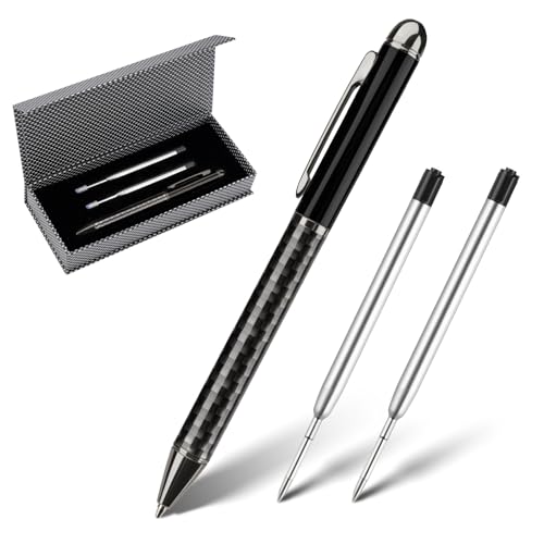 Beutrain 7 Set Kugelschreiber,7 Stück Stift mit 14 Mine,Ballpoint Pen,Ergonomische Schreibstifte Set mit Grau Mantel,Drehkugelschreiber,Schwarze Kugelschreiber mit Schwarze Mine Beutrain 7 Set Kugelschreiber,7 Stück Stift mit 14 Mine,Ballpoint Pen,Ergonomische Schreibstifte Set mit Grau Mantel,Drehkugelschreiber,Schwarze Kugelschreiber mit Schwarze Mine von Beutrain