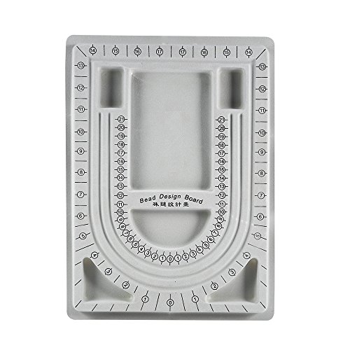 Perlen Design Board, Perlen Board Halskette Perlen Schmuck Veranstalter Fach Design DIY Handwerk Werkzeug, notwendiges Werkzeug für professionelle Perlen zu besaiten Perlen Design Board, Perlen Board Halskette Perlen Schmuck Veranstalter Fach Design DIY Handwerk Werkzeug, notwendiges Werkzeug für professionelle Perlen zu besaiten von Bewinner