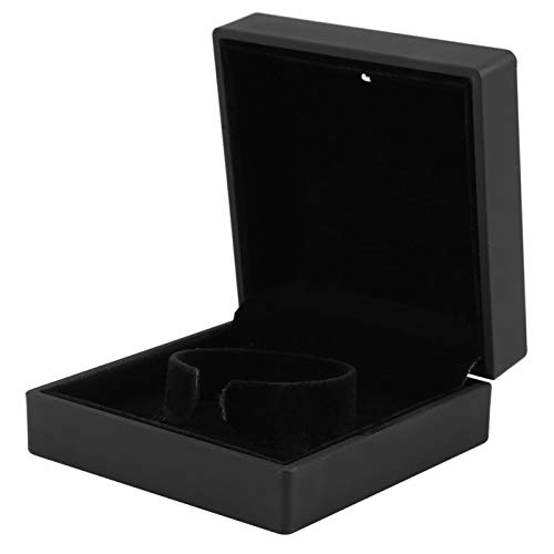 Schmuckschatulle LED beleuchtet Ring/Anhänger/Armband Schmuck Vitrine Geschenk Schmuck Aufbewahrungsbox Aufbewahrungskoffer Trays für Ringe, Ohrringe, Halsketten Geschenk für Mädchen Mutter (#3) von Bewinner