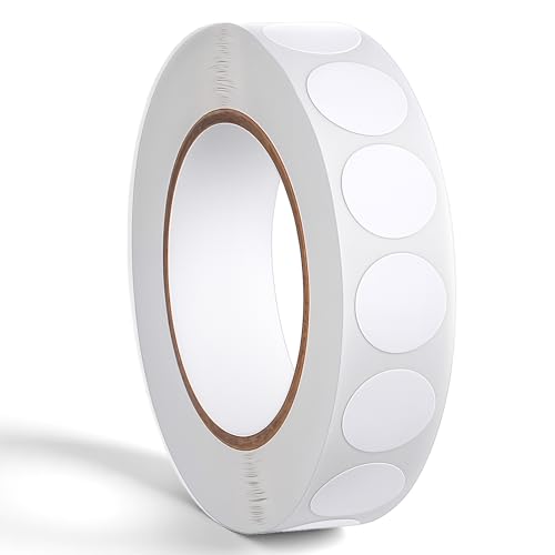 Bewudy 1000 Stück Weiße Runde Aufkleber 13mm, Klebepunkte Weiß Wasserfeste Kreisförmige Aufkleber Weiße Punktaufkleber Klebeetiketten Rund Für DIY Planer Kalende Notizbücher Bewudy 1000 Stück Weiße Runde Aufkleber 13mm, Klebepunkte Weiß Wasserfeste Kreisförmige Aufkleber Weiße Punktaufkleber Klebeetiketten Rund Für DIY Planer Kalende Notizbücher von Bewudy