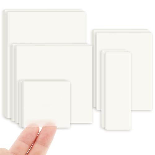 Bewudy 500 Blätter Haftnotizen Transparente, 5 Größen Durchsichtige Notizzettel Wasserfest und Wiederbeschreibbar Clear Sticky Notes Set Pagemarker Selbstklebend Klebezettel Papier für Lesen Lernen Bewudy 500 Blätter Haftnotizen Transparente, 5 Größen Durchsichtige Notizzettel Wasserfest und Wiederbeschreibbar Clear Sticky Notes Set Pagemarker Selbstklebend Klebezettel Papier für Lesen Lernen von Bewudy