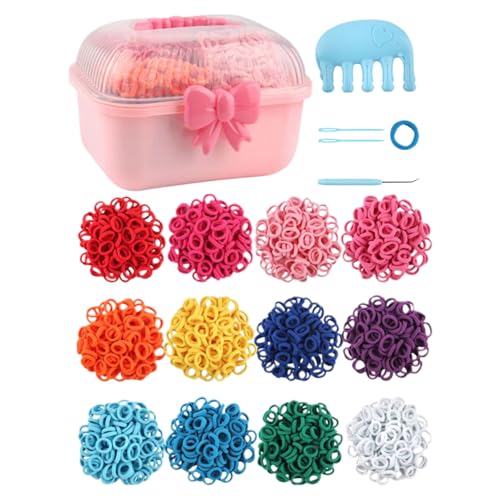 Bexdug Armband Bastelset Für Mädchen,Spielzeug Zum Basteln Von Gummibändern | Elastisches Garn Schmuck Bastelkunst Set Spielzeug Für Kinder Mädchen Schule Geburtstagsfeier Bexdug Armband Bastelset Für Mädchen,Spielzeug Zum Basteln Von Gummibändern | Elastisches Garn Schmuck Bastelkunst Set Spielzeug Für Kinder Mädchen Schule Geburtstagsfeier von Bexdug