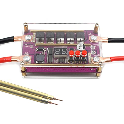 Bexdug Batterie-Punktschweiß-Kit | - -Punktschweißgerät mit 99 Gängen, Punktschweißmasc 14/17490/18/21700/26/32 Akku Verschiedene Schweißstromversorgung von Bexdug