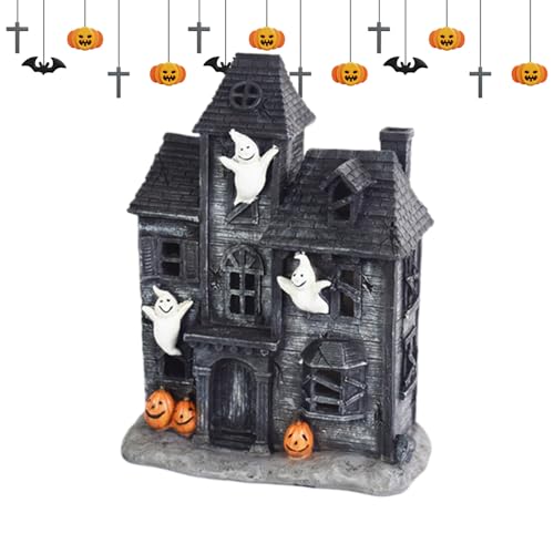 Bexdug Halloween,häuser mit LED-Beleuchtung | Tischdekoration Wohnaccessoires Für Wohnzimmer Schlafzimmer Küche Studentenzimmer Kaminbank Bücherregal Bexdug Halloween,häuser mit LED-Beleuchtung | Tischdekoration Wohnaccessoires Für Wohnzimmer Schlafzimmer Küche Studentenzimmer Kaminbank Bücherregal von Bexdug