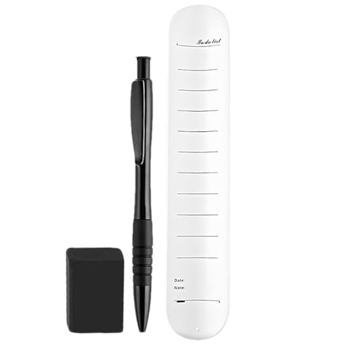 Bexdug Handgelenksnotiz, Handgelenk Memo Pad - Hinweis Memo -Armband mit Stift und Radiergummi - Wiederverwendbares Silikon -wasserdichtes Armband für Planer -Aufgabenarbeitserinnerungsliste Fitness von Bexdug
