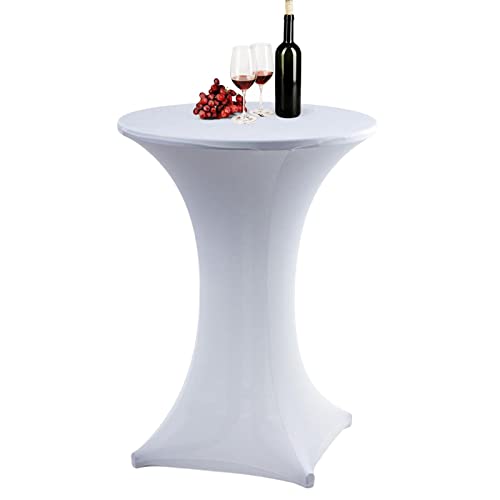 Bexdug Hohe Tischhussen Stretch - Tischdecken für Partytische,Cocktail-Tischdecke, angepasste High-Top-Tischabdeckungen für Hochzeit, Bar, Party, Geburtstag, Banketttisch Bexdug Hohe Tischhussen Stretch - Tischdecken für Partytische,Cocktail-Tischdecke, angepasste High-Top-Tischabdeckungen für Hochzeit, Bar, Party, Geburtstag, Banketttisch von Bexdug