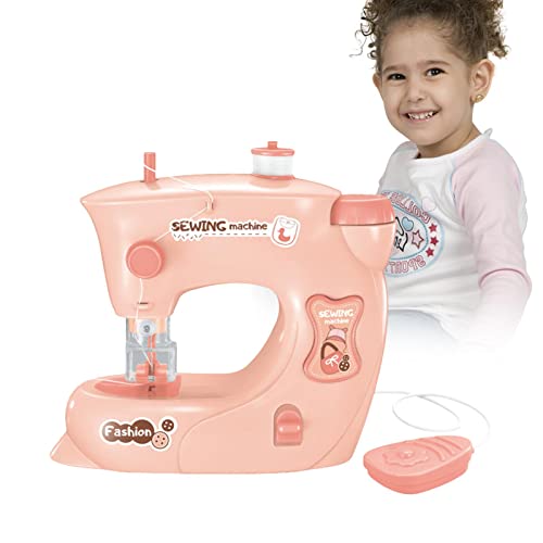 Bexdug -Nähmaschine, Kinder-Nähmaschine, tragbare Nähmaschinen für Anfänger, Mädchen, Jungen, Nähmaschine mit Handbuch, Tuch, Nadeleinfädler, Lineal Bexdug -Nähmaschine, Kinder-Nähmaschine, tragbare Nähmaschinen für Anfänger, Mädchen, Jungen, Nähmaschine mit Handbuch, Tuch, Nadeleinfädler, Lineal von Bexdug