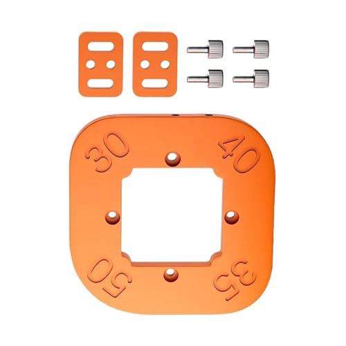 Bexdug Router Eckradius-Schablone, Holzbearbeitung, runde Eckradius-Schablonen, Brettbogen-Schneidwerkzeug, runde Form für Zuhause, handgefertigtes Studio, Werkstatt von Bexdug
