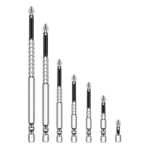 Bexdug Schlagbohrer-Bitset | Robuste Schraubendreher-Bohrer - Hochwertiges Werkzeugset Aus Legiertem Stahl Für Möbelmontage, Heimwerker Und Hausreparaturen Bexdug Schlagbohrer-Bitset | Robuste Schraubendreher-Bohrer - Hochwertiges Werkzeugset Aus Legiertem Stahl Für Möbelmontage, Heimwerker Und Hausreparaturen von Bexdug