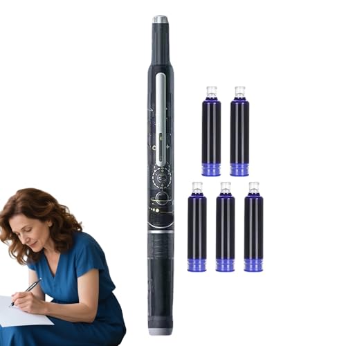 Bexdug Schreibtischstifte Mit Klickmechanismus | 0.38mm Verschwindbar Füllfederhalter Mit Feiner Feder Schreibgerät Set | Schulmaterial Für Skizzieren, Zeichnen & Layout In Schule, Büro Bexdug Schreibtischstifte Mit Klickmechanismus | 0.38mm Verschwindbar Füllfederhalter Mit Feiner Feder Schreibgerät Set | Schulmaterial Für Skizzieren, Zeichnen & Layout In Schule, Büro von Bexdug