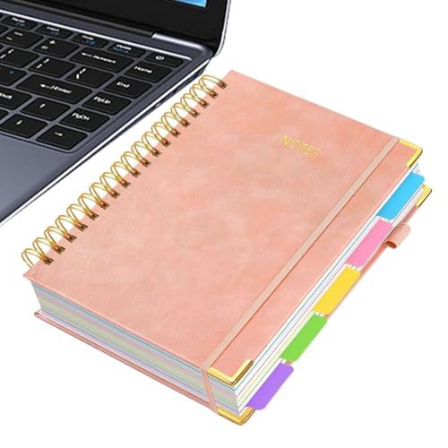 Bexdug Schulhefte | B5 Journal mit abnehmbarem Trennblatt - 300 Seiten Notizblock für Schüler Lehrer Meeting College Studium Notizen Schule Zuhause von Bexdug