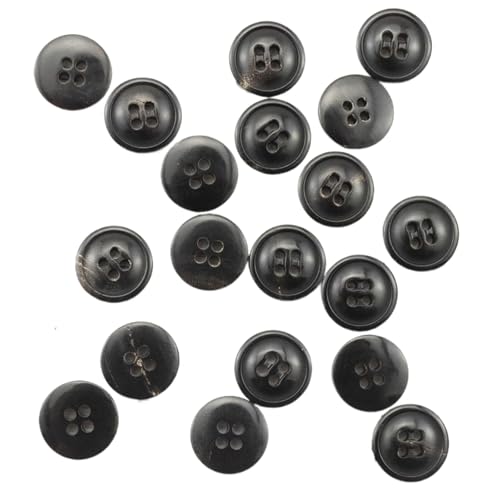 10 Stück antike Hornknöpfe, 13 mm 10 Stück antike Hornknöpfe, 13 mm von Bfjpofi