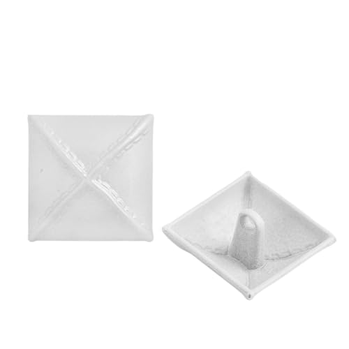 6 Metallknöpfe, 17 mm (Nr. 6, Weiß, 17 mm, 6 Stück) von Bfjpofi